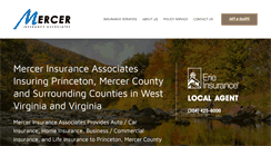 Desktop Screenshot of mercerinsuranceonline.com